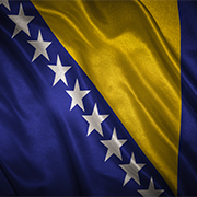 Bosnia ANd Herz Flag WEb